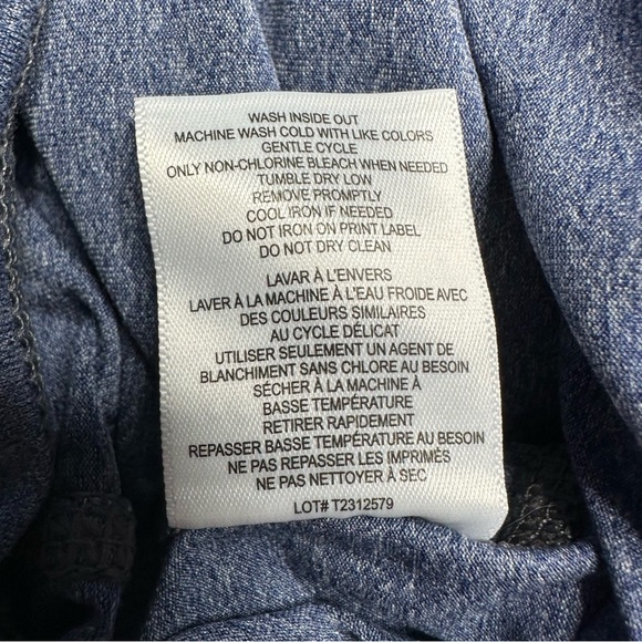 32 Degrees Cool T-Shirt Raglan Blue and Gray Size 6 - Picture 9 of 16